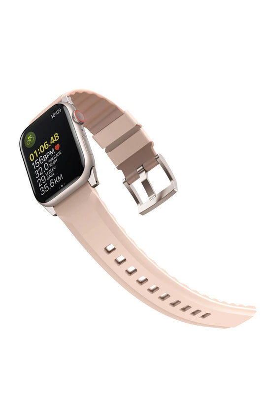 Watch 41mm Linus Airosoft Silikon Kordon - Pembe 2