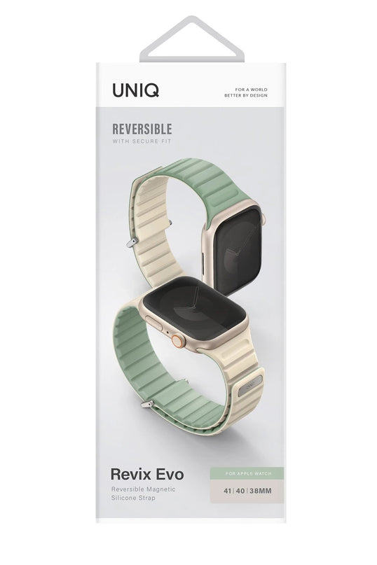 Watch 41mm Revix Evo Reversible Manyetik Kordon - Yeşil 5