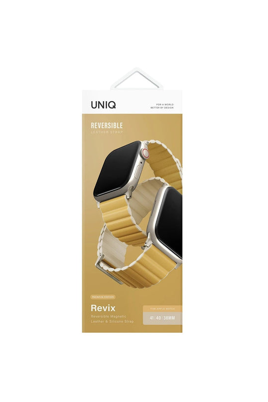 Watch 41mm Revix Premium Reversible Manyetik Kordon - Sarı 2