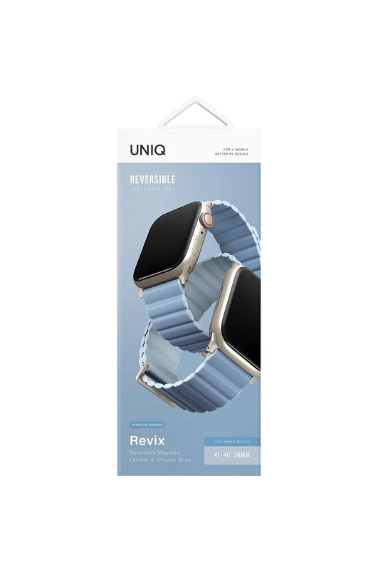 Watch 41mm Revix Premium Reversible Manyetik Kordon - Mavi 2