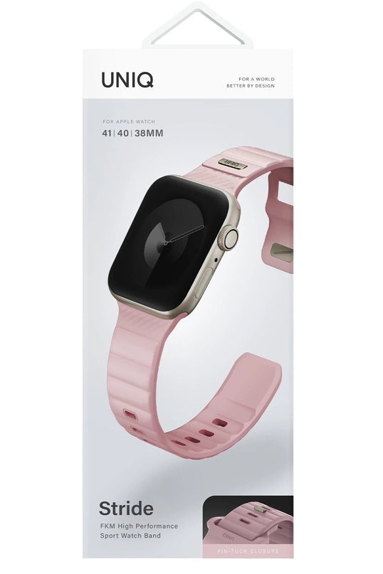 Watch 41mm Stride FKM Silikon Kordon - Pembe 3