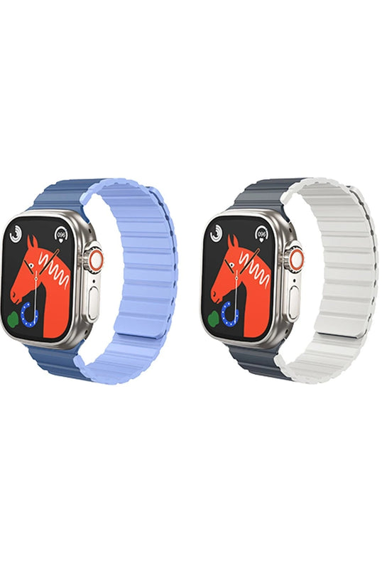 Watch 42mm AS102 Silikon Kordon - Lacivert 2 4
