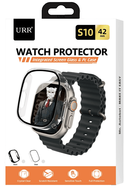 Watch 42mm Camlı Kasa Ekran Koruyucu - Şeffaf 2