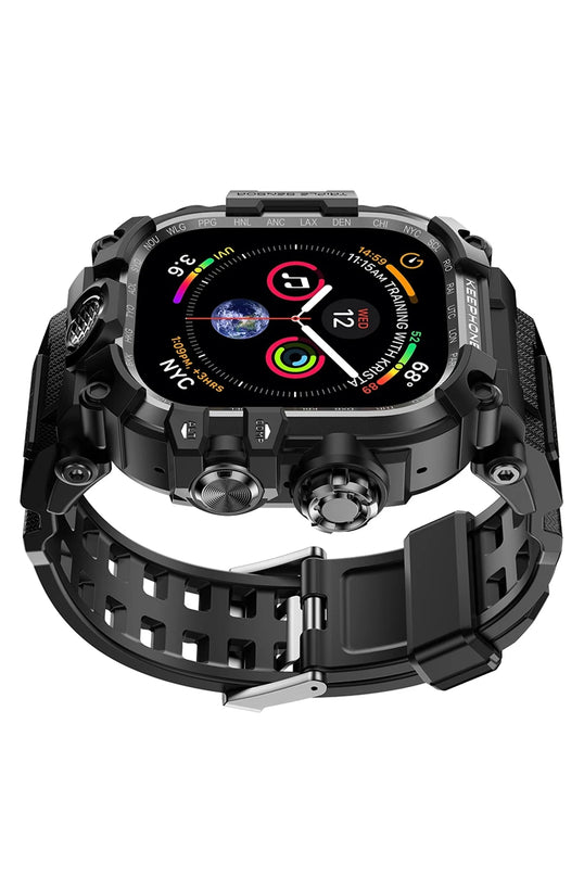 Watch 46mm Bassion Kasalı Kordon - Siyah 3