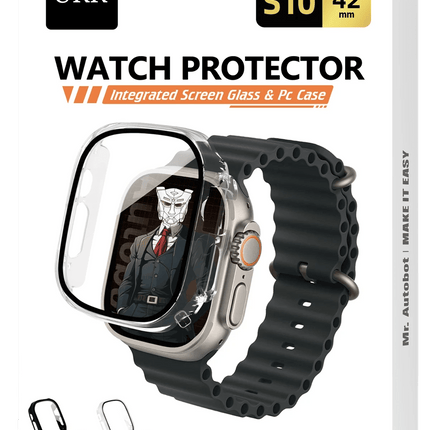 Watch Ultra 2 49mm Camlı Kasa Ekran Koruyucu - Şeffaf 2