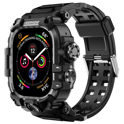 Watch Ultra 49mm Bassion Kasalı Kordon - Siyah