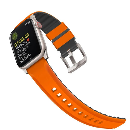 Watch Ultra 49mm Linus Airosoft Silikon Kordon - Turuncu 2