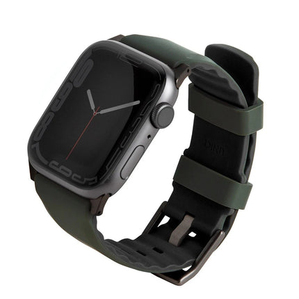 Watch Ultra 49mm Linus Airosoft Silikon Kordon - Koyu Yeşil