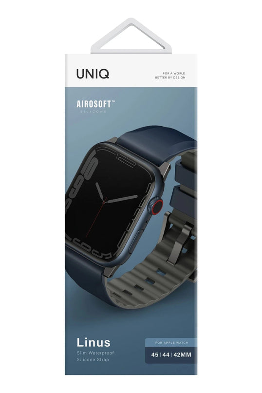 Watch Ultra 49mm Linus Airosoft Silikon Kordon - Lacivert 5