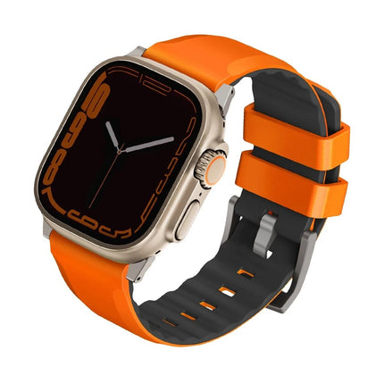 Watch Ultra 49mm Linus Airosoft Silikon Kordon - Turuncu