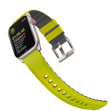 Watch Ultra 49mm Linus Airosoft Silikon Kordon - Yeşil 2