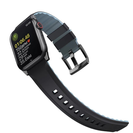 Watch Ultra 49mm Linus Airosoft Silikon Kordon - Siyah 2