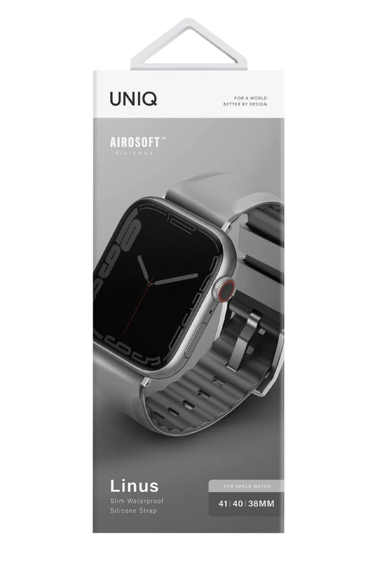 Watch Ultra 49mm Linus Airosoft Silikon Kordon - Gri 3
