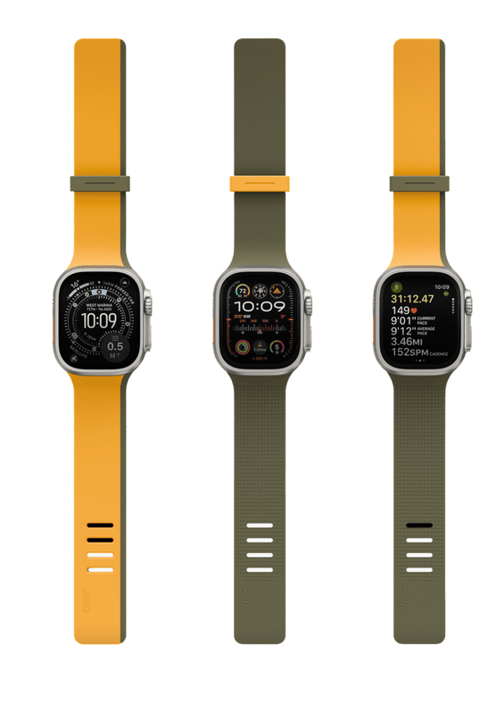 Watch Ultra 49mm Revix IV Reversible Manyetik Kordon - Sarı 2