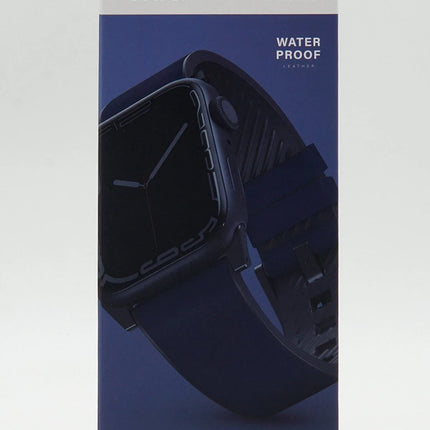 Watch Ultra 49mm Straden Su Geçirmez Deri Kordon - Mavi 3