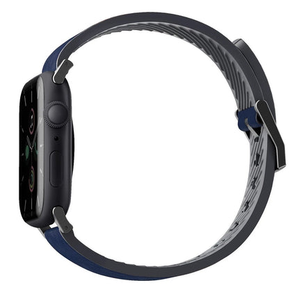 Watch Ultra 49mm Straden Su Geçirmez Deri Kordon - Mavi 2
