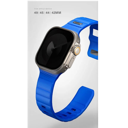 Watch Ultra 49mm Stride FKM Silikon Kordon - Mavi 3