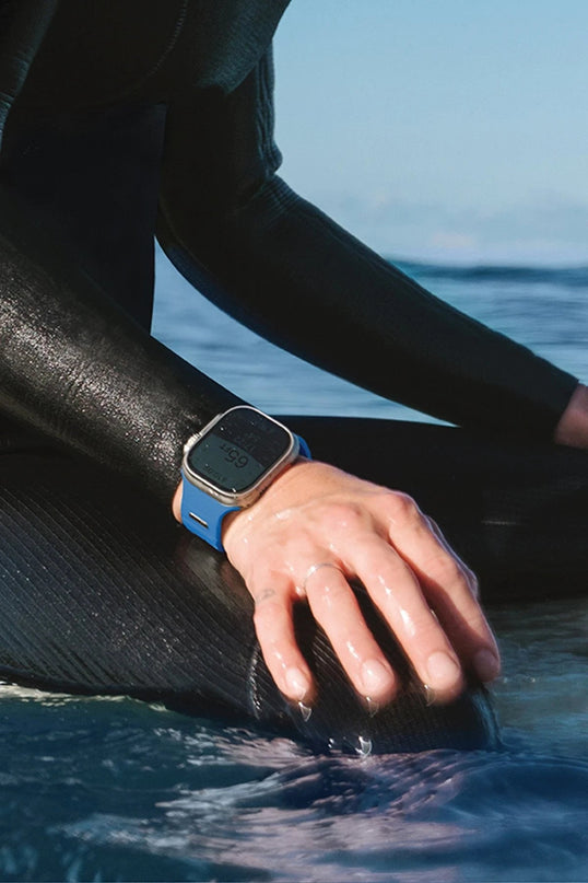 Watch Ultra 49mm Stride FKM Silikon Kordon - Açık Yeşil 5