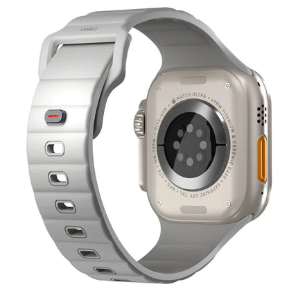 Watch Ultra 49mm Stride FKM Silikon Kordon - Gri