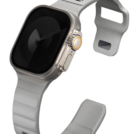 Watch Ultra 49mm Stride FKM Silikon Kordon - Gri 2