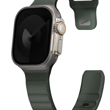 Watch Ultra 49mm Stride FKM Silikon Kordon - Yeşil 2