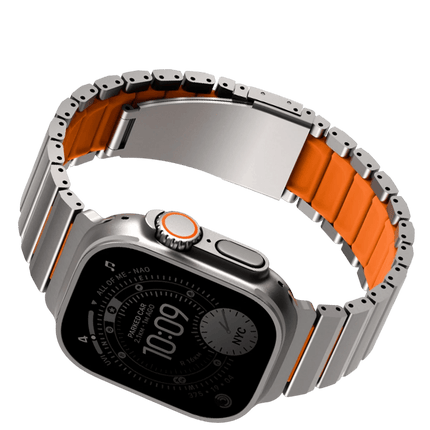 Watch Ultra 49mm Strova Flex Steel Kordon - Gümüş 2 2