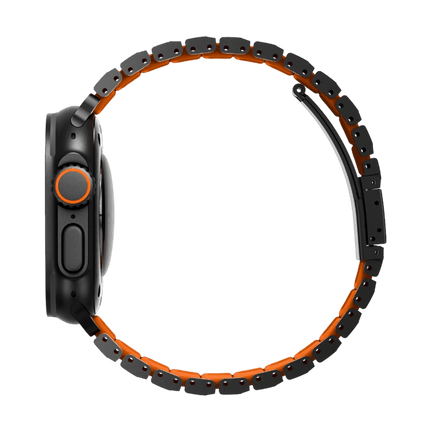 Watch Ultra 49mm Strova Flex Steel Kordon - Siyah 6