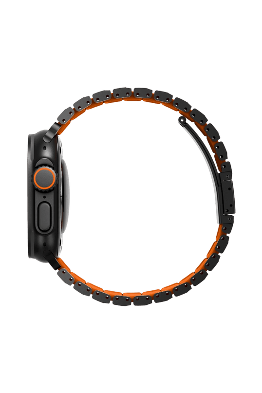 Watch Ultra 49mm Strova Flex Steel Kordon - Siyah 6