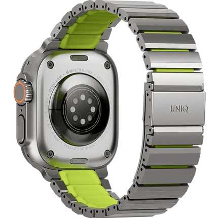 Watch Ultra 49mm Strova Flex Steel Kordon - Gümüş 3