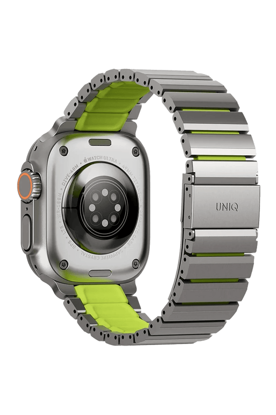 Watch Ultra 49mm Strova Flex Steel Kordon - Gümüş 3