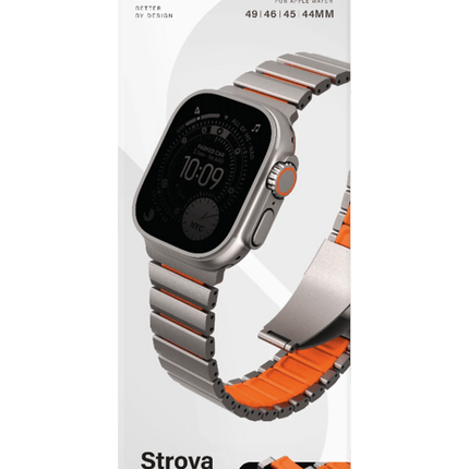 Watch Ultra 49mm Strova Flex Steel Kordon - Gümüş 2 6