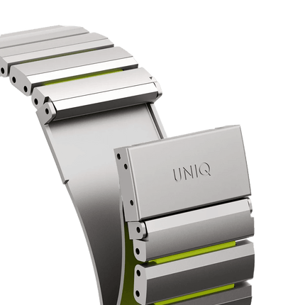 Watch Ultra 49mm Strova Flex Steel Kordon - Gümüş 6