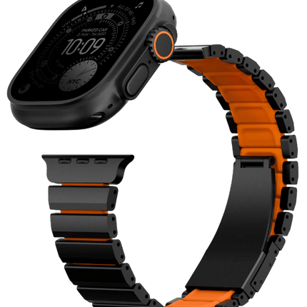 Watch Ultra 49mm Strova Flex Steel Kordon - Siyah 3