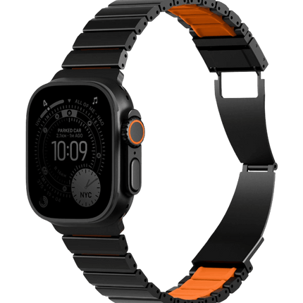 Watch Ultra 49mm Strova Flex Steel Kordon - Siyah 4