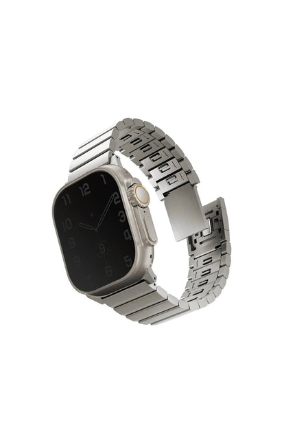 Watch Ultra 49mm Strova Mag Çelik Kordon - Gümüş