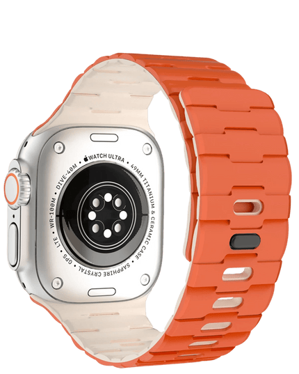 Watch Ultra 49mm Wowen Kordon - Açık Turuncu