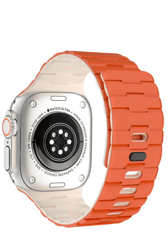 Watch Ultra 49mm Wowen Kordon - Açık Turuncu