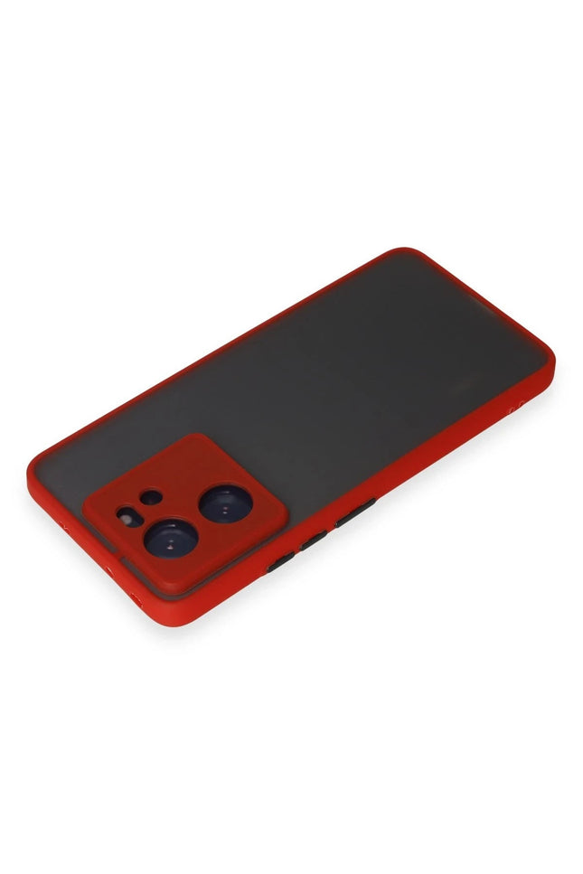 Xiaomi Mi 13T Pro Montreal Silikon Kapak Kılıf - Kırmızı 3