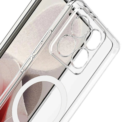 Xiaomi Mi 14T Pro Combo Sert Şeffaf Magsafe Kapak Kılıf 3