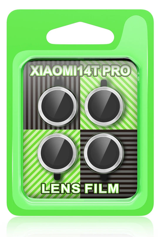 Xiaomi Mi 14T Pro Raze Metal Kamera Lens - Gümüş