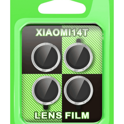 Xiaomi Mi 14T Raze Metal Kamera Lens - Gümüş