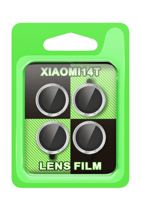 Xiaomi Mi 14T Raze Metal Kamera Lens - Gümüş