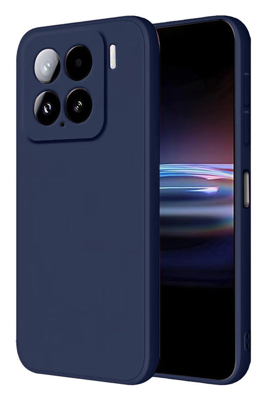 Xiaomi Mi 15 Pro Nano içi Kadife Silikon Kılıf - Lacivert