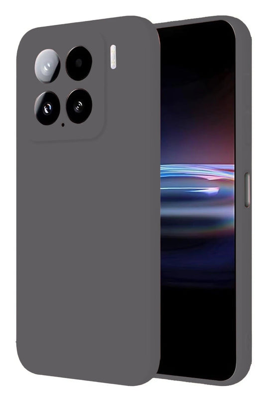 Xiaomi Mi 15 Pro Nano içi Kadife Silikon Kılıf - Gri