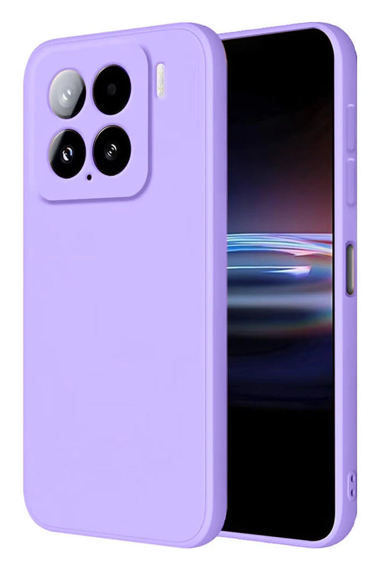 Xiaomi Mi 15 Pro Nano içi Kadife Silikon Kılıf - Lila