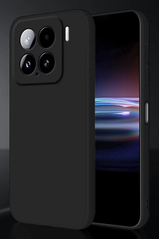 Xiaomi Mi 15 Pro Nano içi Kadife Silikon Kılıf - Siyah 2