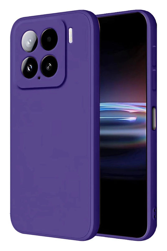 Xiaomi Mi 15 Pro Nano içi Kadife Silikon Kılıf - Mor