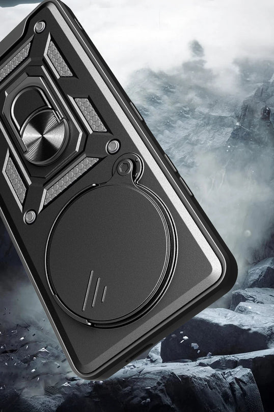 Xiaomi Mi 15 Ultra Pars Lens Yüzüklü Silikon Kılıf - Kırmızı 2