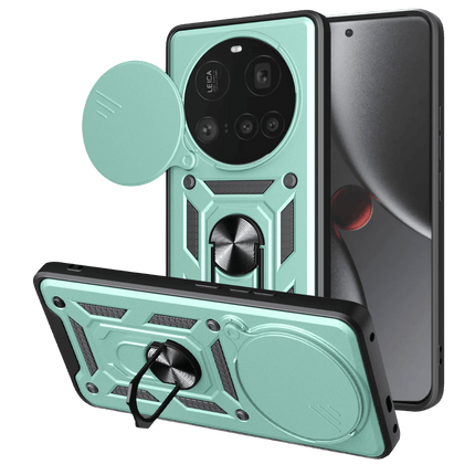 Xiaomi Mi 15 Ultra Pars Lens Yüzüklü Silikon Kılıf - Yeşil