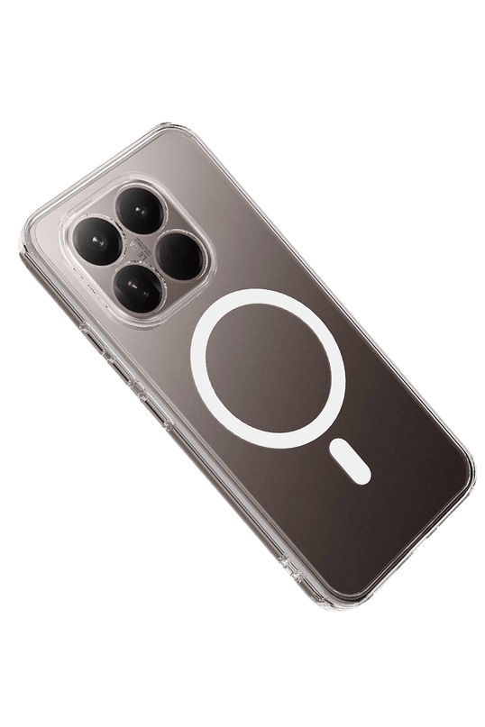 Xiaomi Mi 15T Combo Sert Şeffaf Magsafe Kapak Kılıf 3